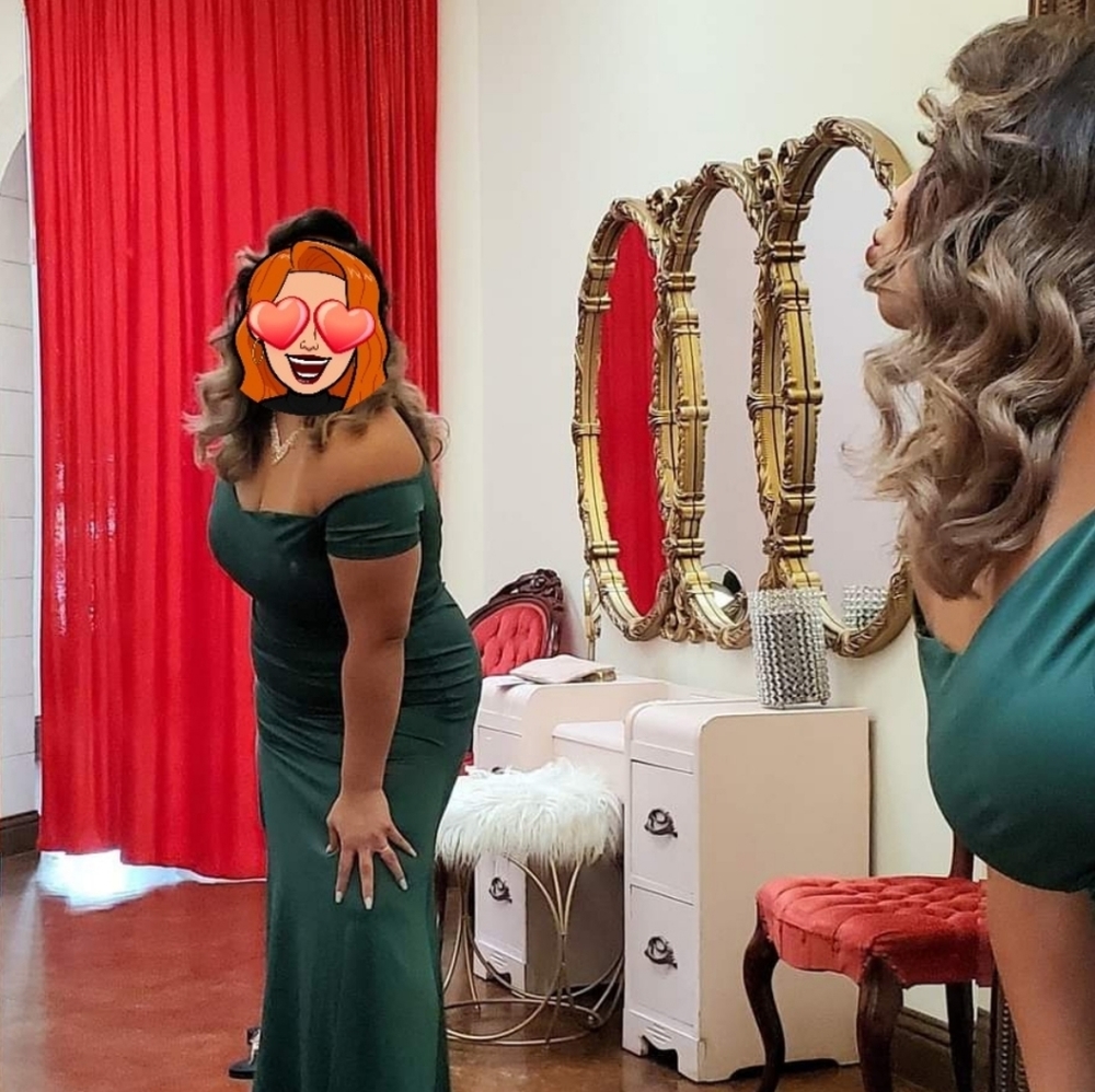 Green gown